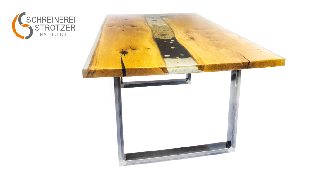 Epoxidharztische birngen Fantasie ins Wohnzimmer